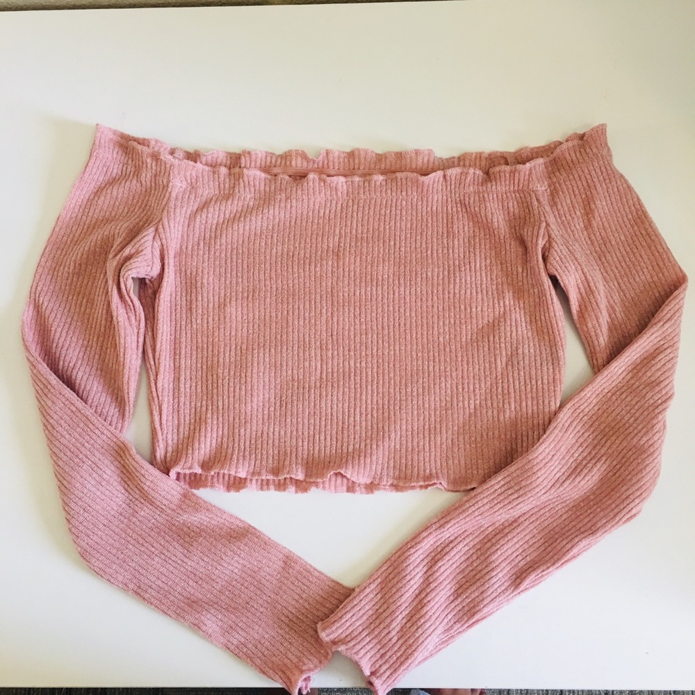 Ribbed crop top!
